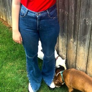 ⭐️RARE⭐️ VIN Open Flare Jeans